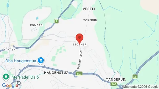 Houses for rent i Oslo Stovner - kort over placeringen