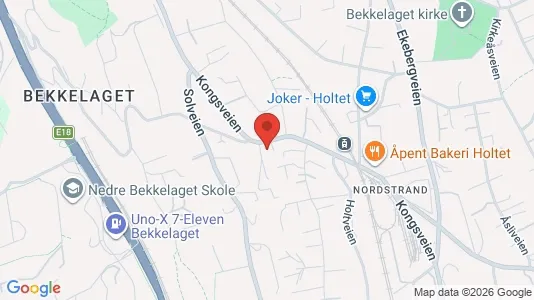 Apartments for rent i Oslo Nordstrand - kort over placeringen