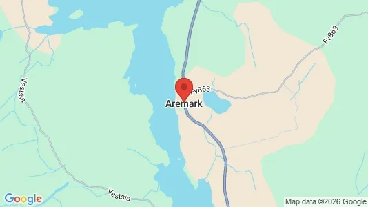 Houses for rent i Aremark - kort over placeringen