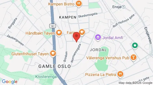 Apartments for rent i Oslo Gamle Oslo - kort over placeringen