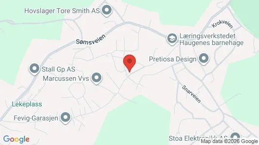 Apartments for rent i Grimstad - kort over placeringen
