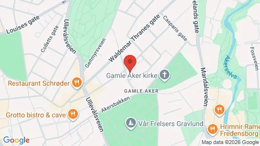Apartments for rent i Oslo St. Hanshaugen - kort over placeringen