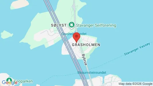 Apartments for rent i Stavanger - kort over placeringen