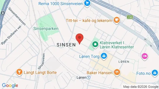 Apartments for rent i Oslo Grünerløkka - kort over placeringen