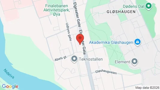 Apartments for rent i Trondheim Midtbyen - kort over placeringen