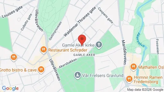 Apartments for rent i Oslo St. Hanshaugen - kort over placeringen