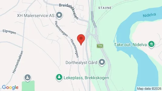 Rooms for rent i Trondheim Midtbyen - kort over placeringen