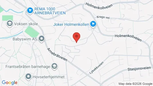 Apartments for rent i Oslo Vestre Aker - kort over placeringen