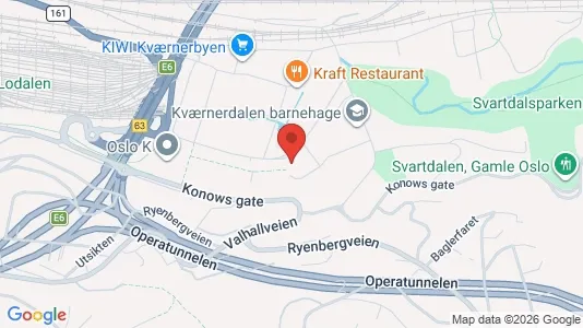 Apartments for rent i Oslo Gamle Oslo - kort over placeringen