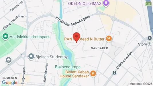 Apartments for rent i Oslo Nordre Aker - kort over placeringen