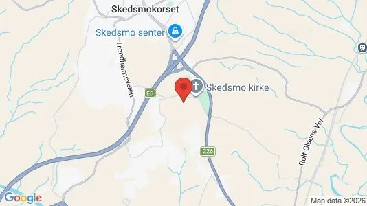 Rooms for rent i Skedsmo - kort over placeringen