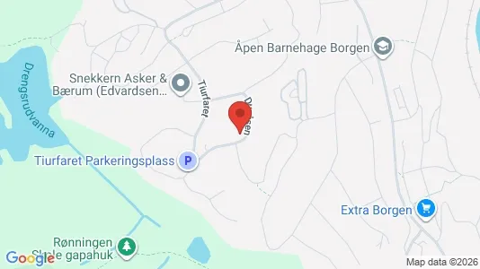 Apartments for rent i Asker - kort over placeringen