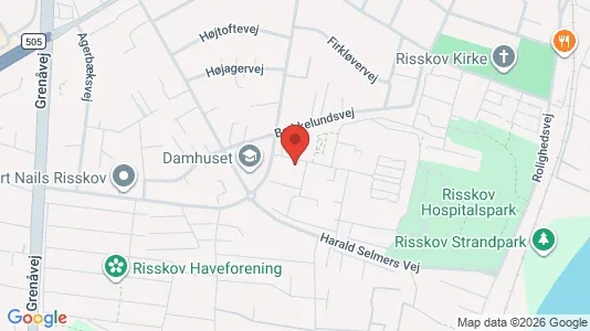 Apartments for rent i Risskov - kort over placeringen