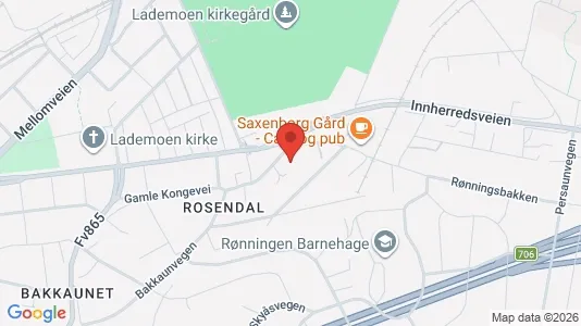 Apartments for rent i Trondheim Østbyen - kort over placeringen
