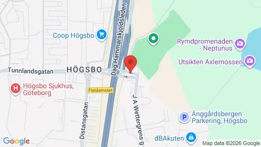 Apartments for rent i Askim-Frölunda-Högsbo - kort over placeringen
