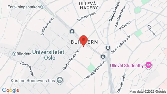 Apartments for rent i Oslo Nordre Aker - kort over placeringen
