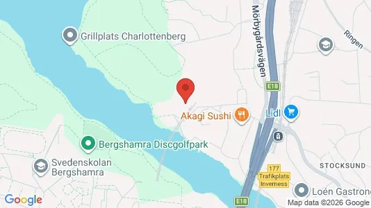 Apartments for rent i Danderyd - kort over placeringen