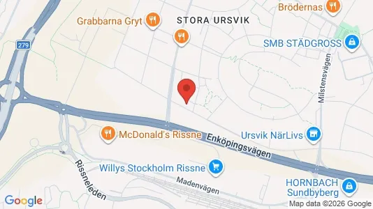 Apartments for rent i Sundbyberg - kort over placeringen
