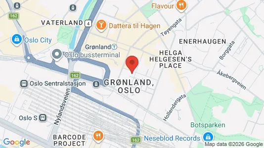 Apartments for rent i Oslo Gamle Oslo - kort over placeringen