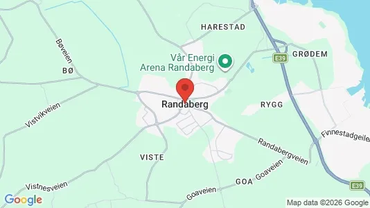 Apartments for rent i Randaberg - kort over placeringen