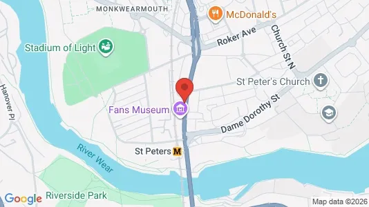 Apartments for rent i Sunderland - Tyne and Wear - kort over placeringen