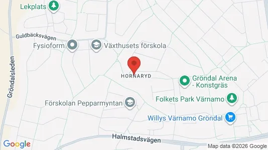 Apartments for rent i Värnamo - kort over placeringen