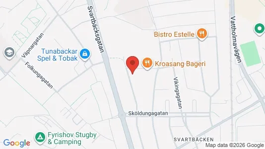 Apartments for rent i Uppsala - kort over placeringen