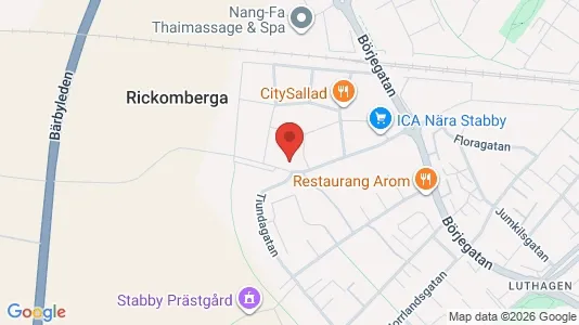 Apartments for rent i Uppsala - kort over placeringen