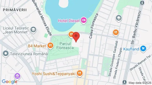 Apartments for rent i Bucharest - Sectorul 1 - kort over placeringen