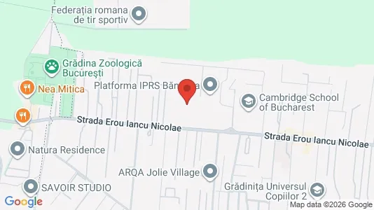 Apartments for rent i Voluntari - kort over placeringen