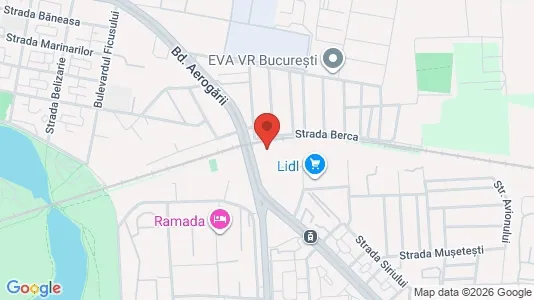 Apartments for rent i Voluntari - kort over placeringen
