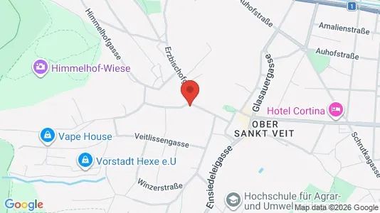 Apartments for rent i Vienna Hietzing - kort over placeringen