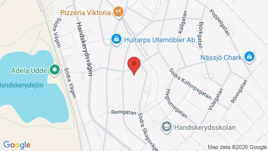 Apartments for rent i Nässjö - kort over placeringen