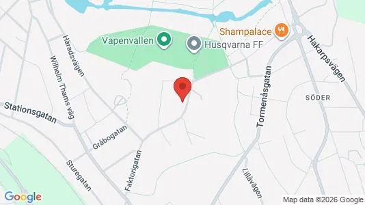 Apartments for rent i Jönköping - kort over placeringen