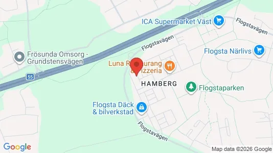 Rooms for rent i Uppsala - kort over placeringen