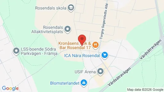 Apartments for rent i Uppsala - kort over placeringen