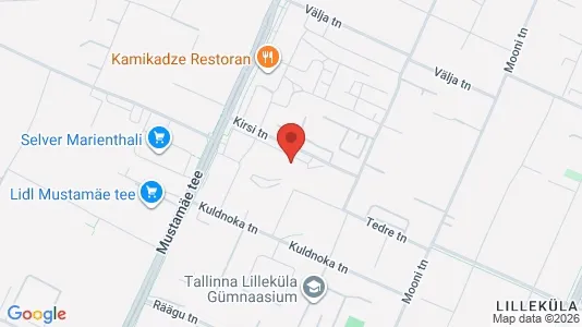 Apartments for rent i Tallinn Kesklinna - kort over placeringen
