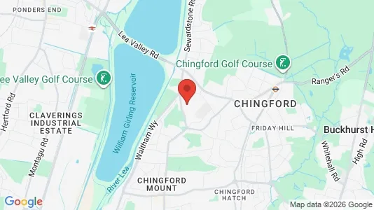 Apartments for rent i London E4 - kort over placeringen