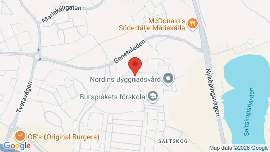 Apartments for rent i Södertälje - kort over placeringen