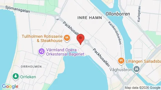 Apartments for rent i Karlstad - kort over placeringen