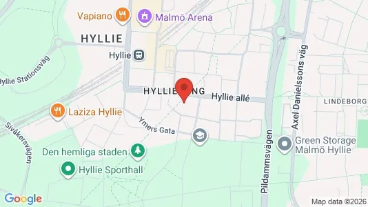 Apartments for rent i Hyllie - kort over placeringen