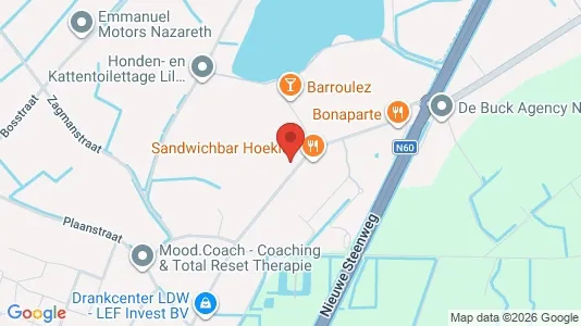 Apartments for rent i Nazareth - kort over placeringen