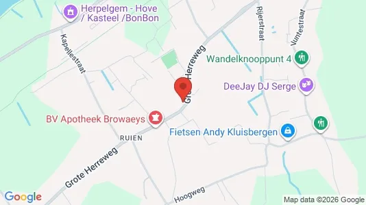 Apartments for rent i Kluisbergen - kort over placeringen