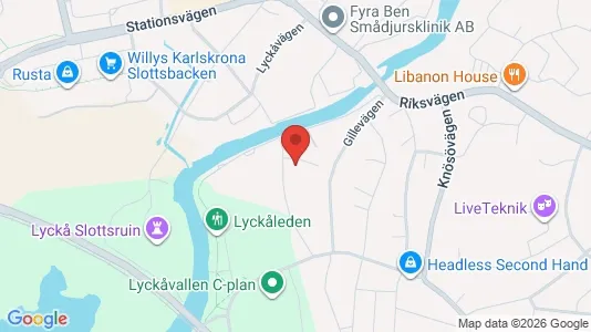 Apartments for rent i Karlskrona - kort over placeringen