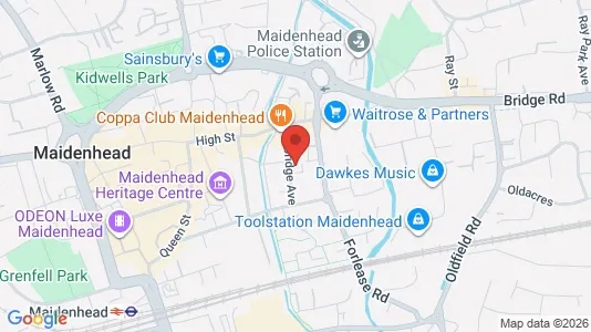 Apartments for rent i Maidenhead - Berkshire - kort over placeringen