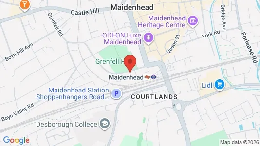 Apartments for rent i Maidenhead - Berkshire - kort over placeringen