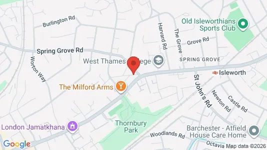 Apartments for rent i Isleworth - Middlesex - kort over placeringen