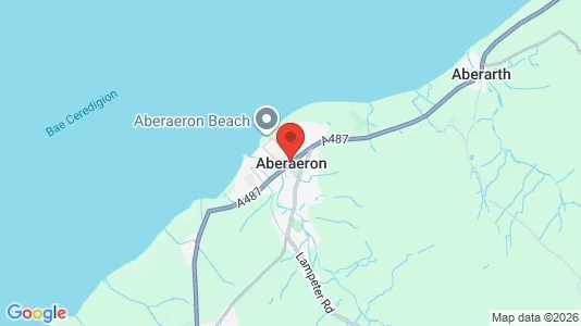 Apartments for rent i Aberaeron - Dyfed - kort over placeringen
