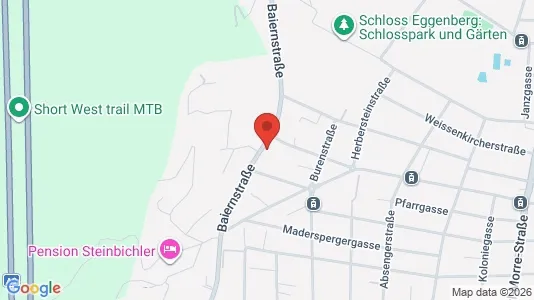 Apartments for rent i Graz - kort over placeringen