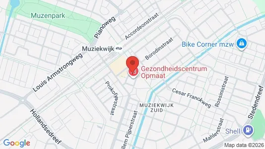 Apartments for rent i Almere - kort over placeringen